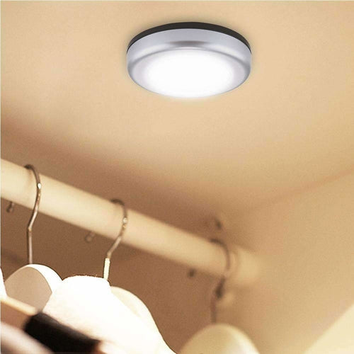 Motion Sensor Light Control White LED Night Light 6 LEDs Mini