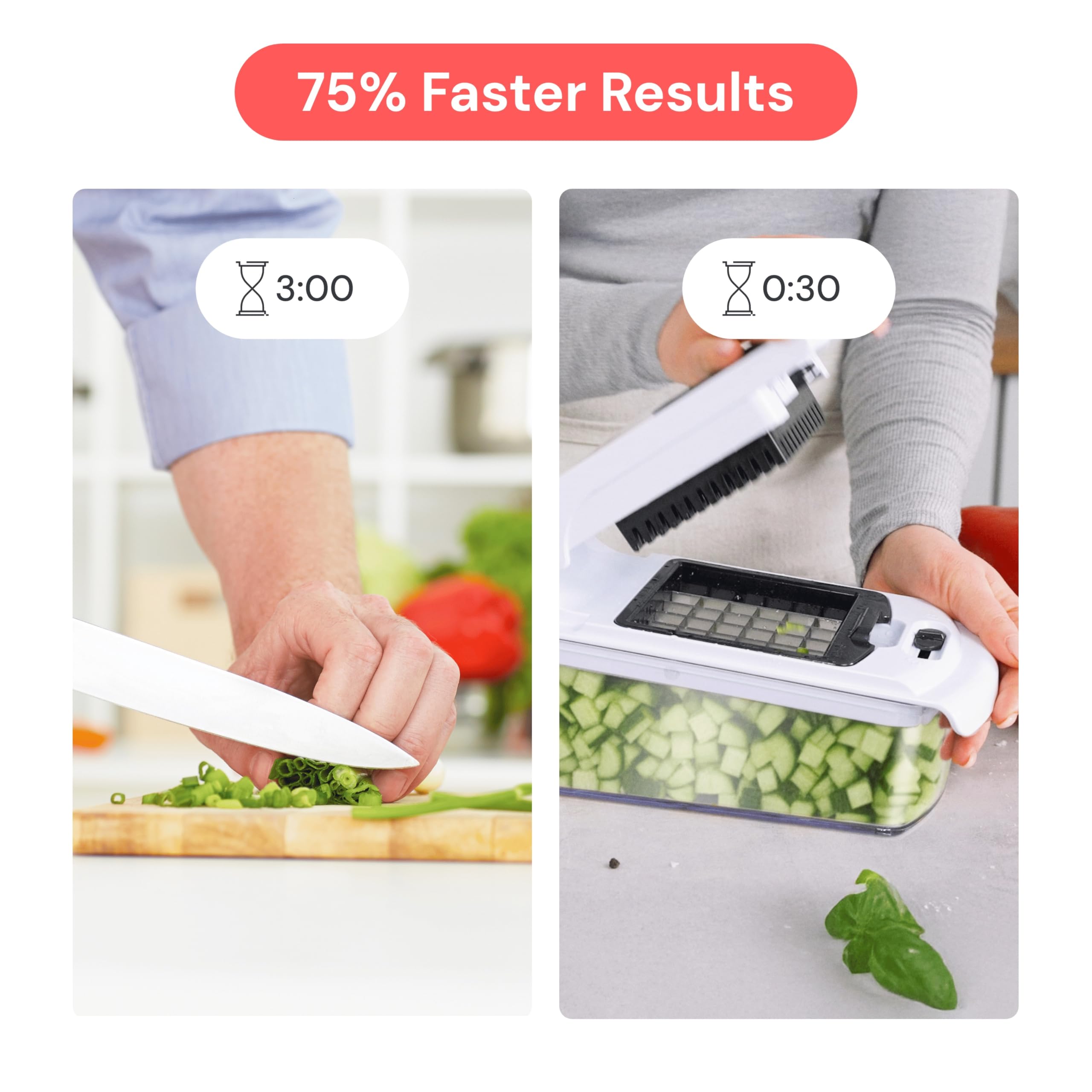 Picador Pro Fullstar – El Cortador de Verduras Viral de TikTok (Multifunción 4 en 1)