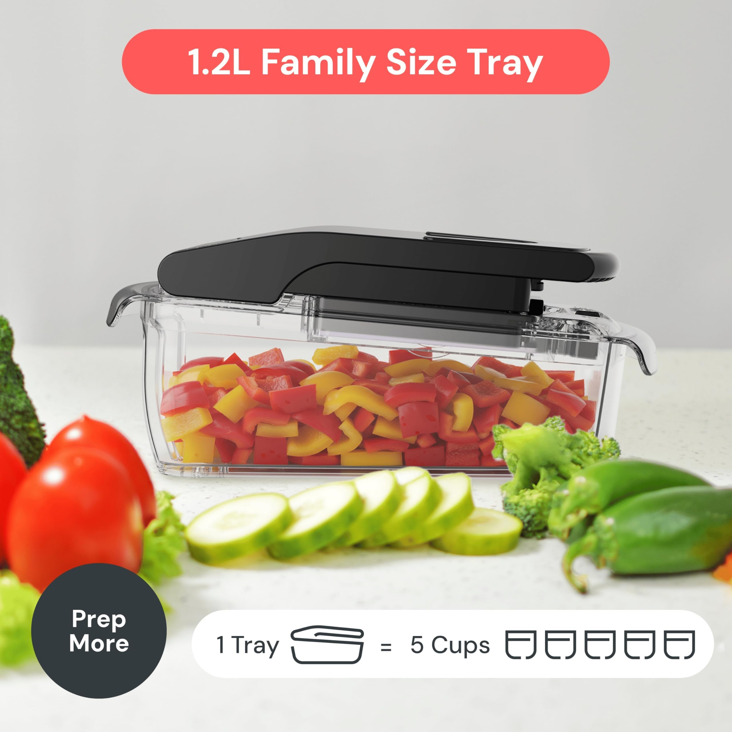 Picador Pro Fullstar – El Cortador de Verduras Viral de TikTok (Multifunción 4 en 1)