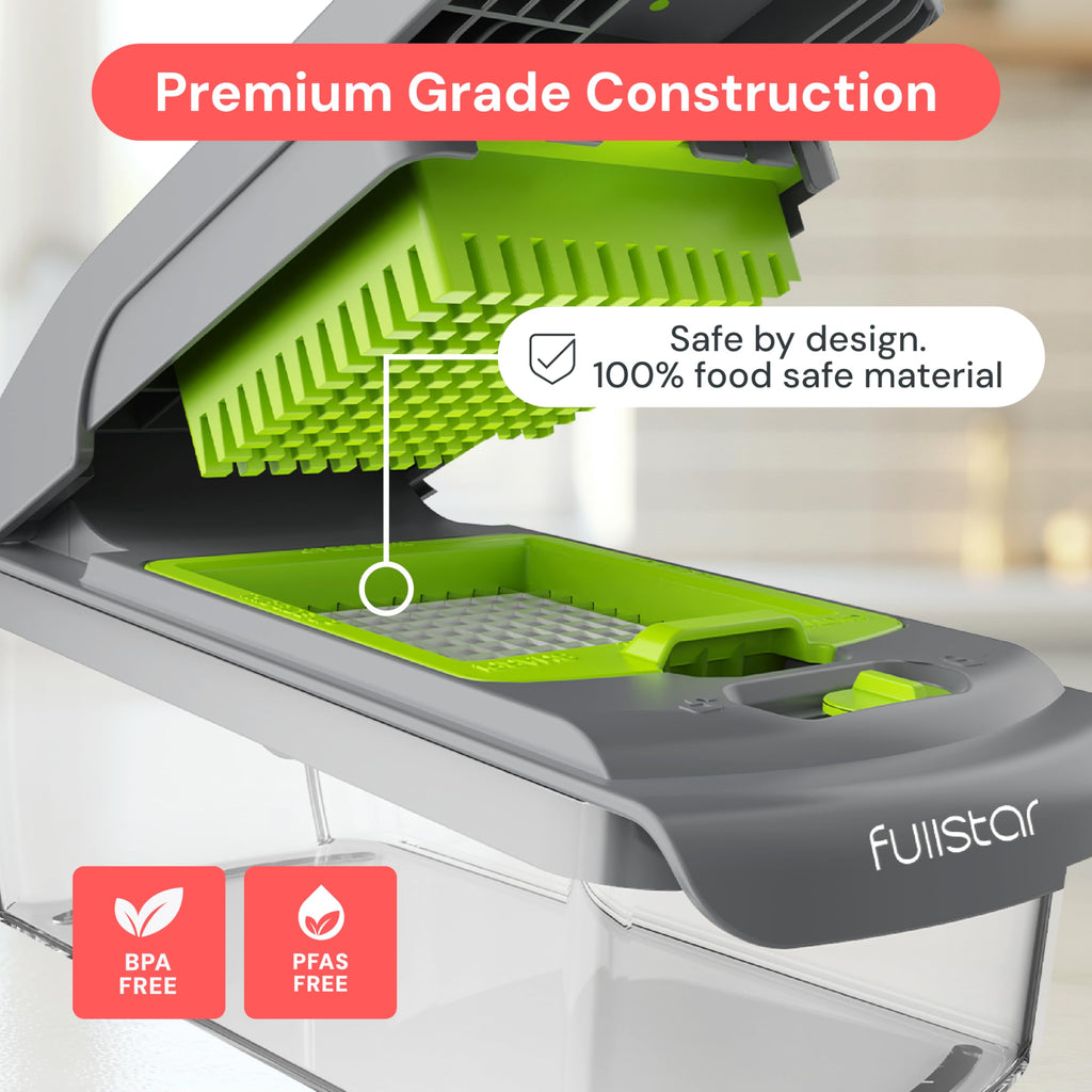 Picador Pro Fullstar – El Cortador de Verduras Viral de TikTok (Multifunción 4 en 1)