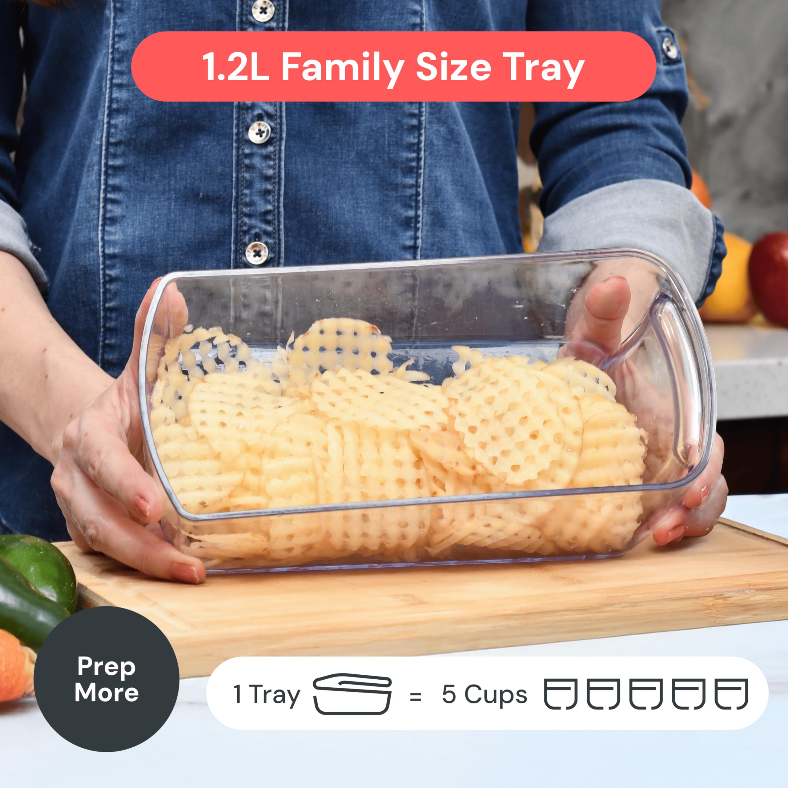 Picador Pro Fullstar – El Cortador de Verduras Viral de TikTok (Multifunción 4 en 1)