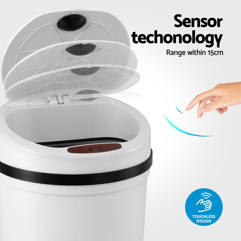 Cubo de Basura Inteligente Devanti 9L – Sensor Automático y Diseño Anti-Olor