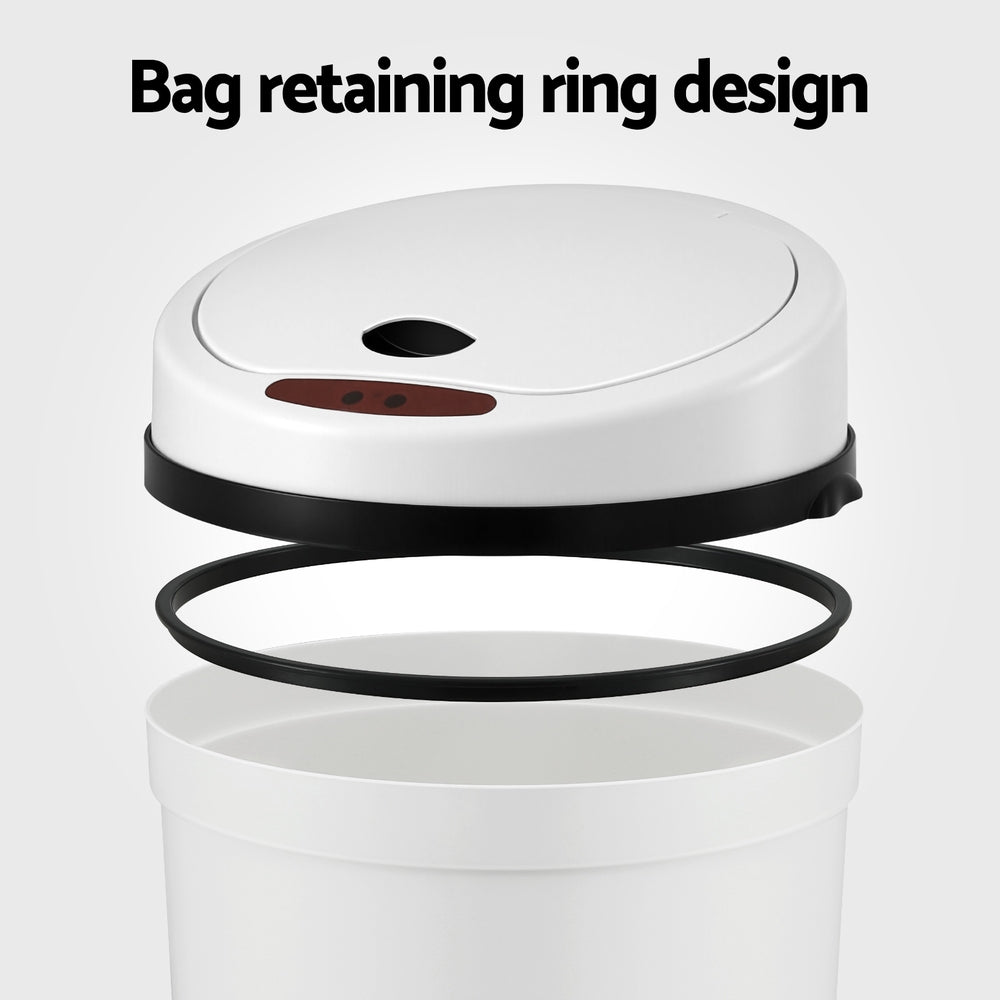 Cubo de Basura Inteligente Devanti 9L – Sensor Automático y Diseño Anti-Olor