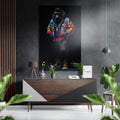 Cuadro de Aluminio Dibond "Stylish Ape" – Arte Urbano Moderno y Exclusivo
