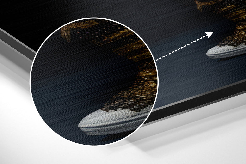 Cuadro de Aluminio Dibond "Stylish Ape" – Arte Urbano Moderno y Exclusivo