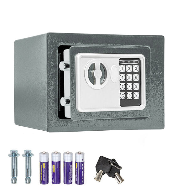 Caja Fuerte Digital Electrónica con Código y Llave – Seguridad Compacta y Resistente
