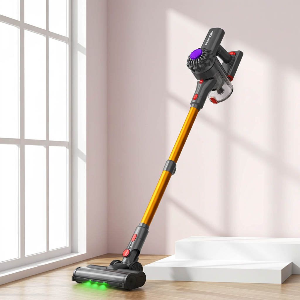 Aspiradora Inalámbrica VACTechPro 6-en-1 – Potencia Extrema de 35kPa y Libertad Total